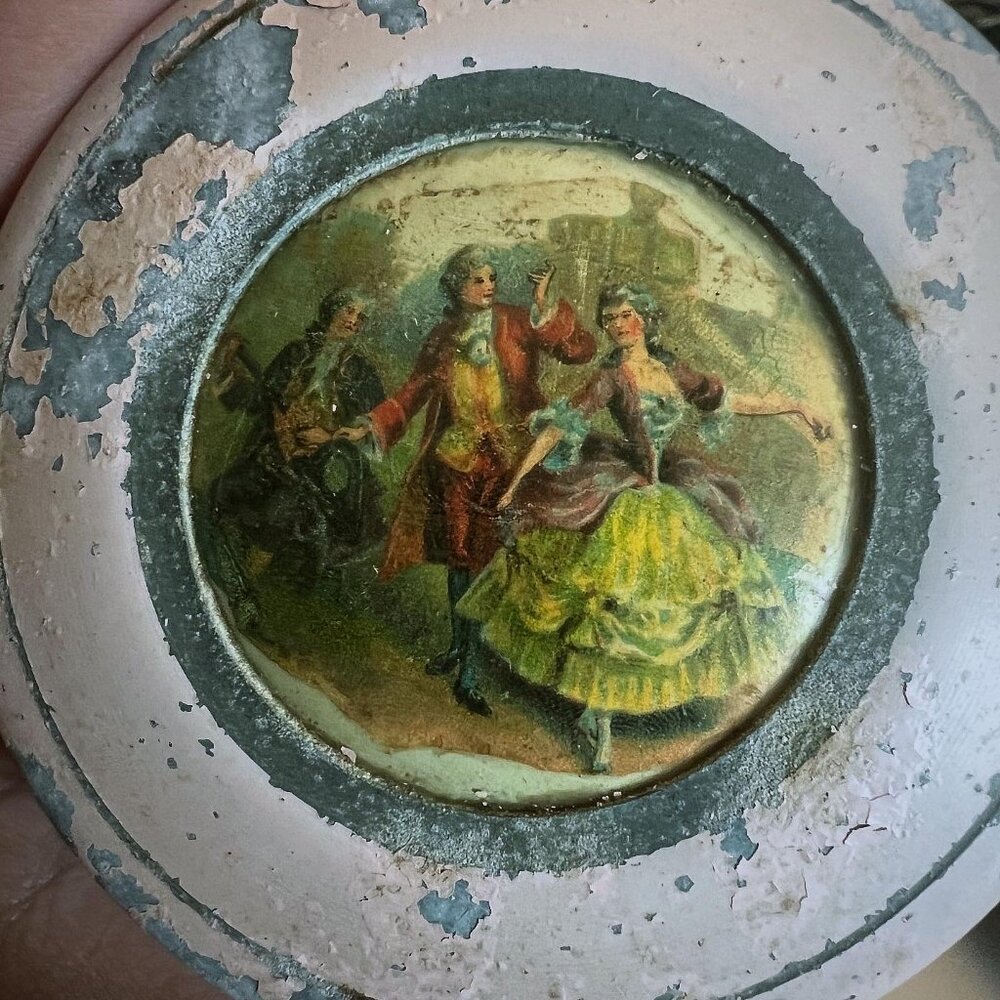 Pink Aluminum Music Powder Box